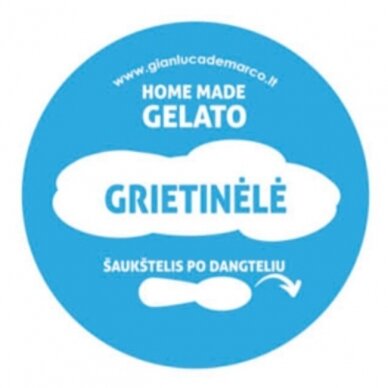 Gelato ledai, GRIETINĖLĖ, 110 ml