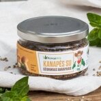 Kanapių užkandėlė su džiovintais baravykais 180 g, Kanapūkis