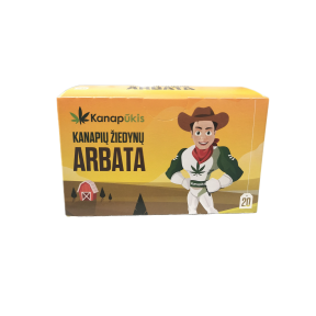 Kanapių žiedynų arbata 30 g, Kanapūkis