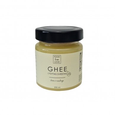 Lydytas sviestas GHEE, Food From Love 160 g