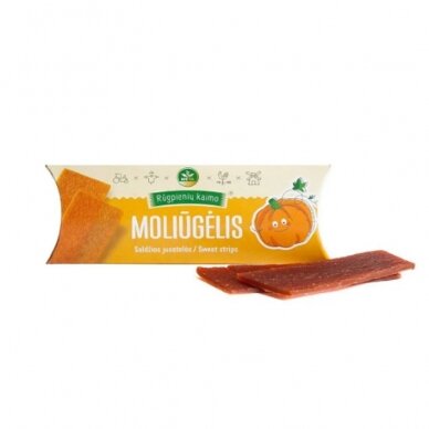 „Moliūgėlis“ saldžios juostelės, 45 g MĖTA